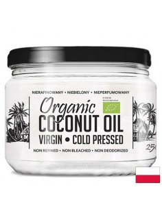 Кокосово масло, студено пресовано, БИО, 250 ml