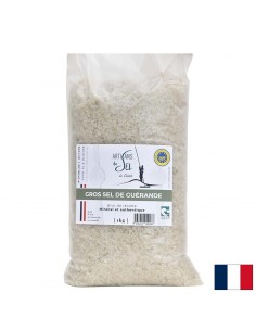 Едра морска сол от Геранд, нерафинирана, 1 kg - Здравословни храни