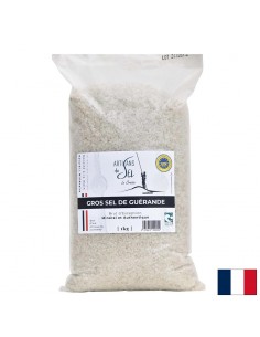 Брут д’Ексепшън - едра морска сол от Геранд, нерафинирана, 1 kg - Здравословни храни
