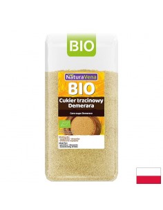 Кафява тръстикова захар Демерара, БИО, 500 g