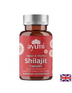 Шилажит (хималайски) – Енергия, издръжливост и метаболитна подкрепа, 800 mg, 60 капсули - Вегетарианци/Вегани