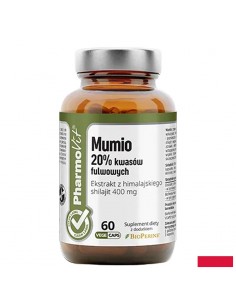 Мумио (Шилажит) – Метаболизъм и храносмилане, 400 mg, 60 капсули - Метаболизъм