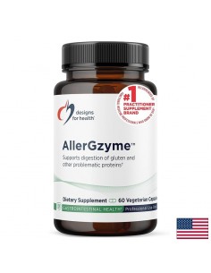 AllerGzyme – При подуване и непоносимост към храни, ензимна смес, 240 mg, 60 капсули