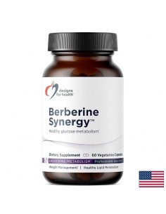 Berberine Synergy – При висока кръвна захар, берберин 400 mg + алфа-липоева киселина 50 mg, 60 капсули