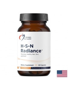 H-S-N Radiance – За коса, кожа и нокти, с кератин, биотин и бамбук, 60 капсули - Кератин