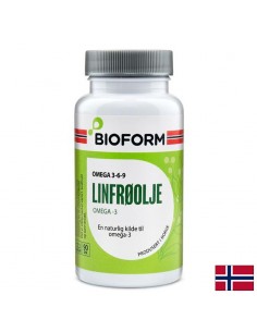Ленено масло Омега 3-6-9 – За сърцето и нормален холестерол, 920 mg, 90 капсули - Сърдечно-съдова система
