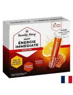 Енерджи шот с гуарана, женшен и мед от манука, 7 флакона х 15 ml - Пчелни продукти