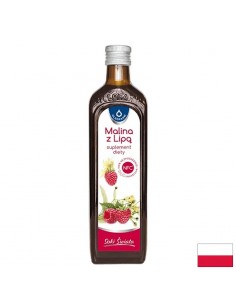 Сок от малина с дребнолистна липа, 490 ml - Сок