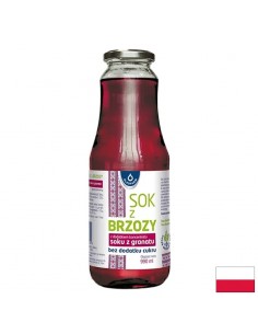 Сок от бреза с концентрат от нар, 990 ml