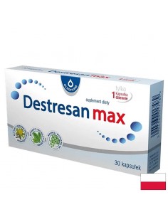Destresan max (маточина, златен корен, магнезий, витамин B6) – Нервна система и психична функция, 30 капсули