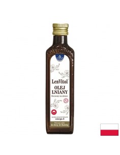 Ленено масло, студено пресовано, 250 ml