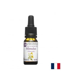 Цветна есенция Бах № 20 – Мимулус (Mimulus), капки, 10 ml - Есенции