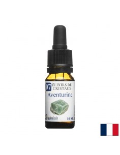 Кристална есенция № 07 – Авантюрин, капки, 10 ml - Есенции