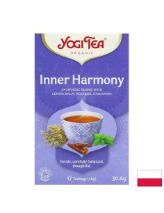 Аюрведичен чай Inner Harmony с маточина, ройбос и лавандула, БИО, 17 пакетчета