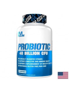 Probiotic – Пробиотична формула с четири щама, 40 милиарда живи микроорганизми, 60 капсули