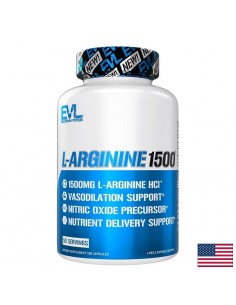 L-Arginine 1500 – L-аргинин (хидрохлорид), 750 mg, 100 капсули