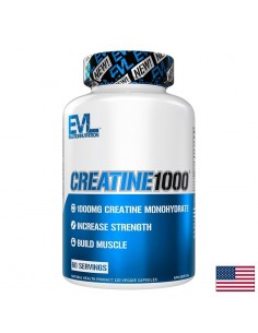 Creatine 1000 – Креатин монохидрат, 500 mg, 120 капсули