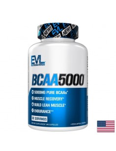 BCAA5000 – Разклонени аминокиселини (BCAA), 625 mg, 240 капсули