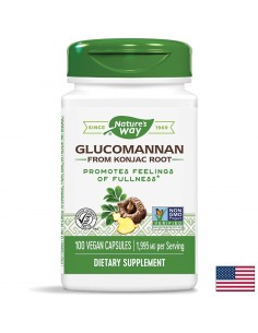 Глюкоманан / Картофена палма (корен) 665 mg Nature’s Way - 1 - Фибри