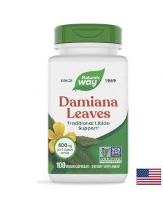 Дамиана - Афродизиак и тоник за нервната система, 400 mg, 100 капсули - Сексуална функция
