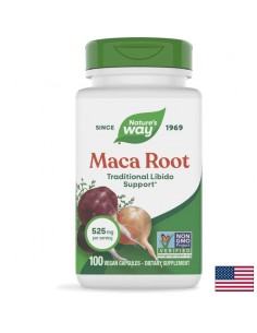 Мака - хормонален регулатор, афродизиак и адаптоген, 525 mg, 100 капсули - Сексуална функция