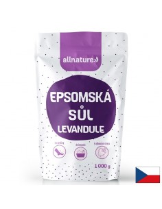 Епсомска сол за вана с лавандула, 1 kg - Козметика