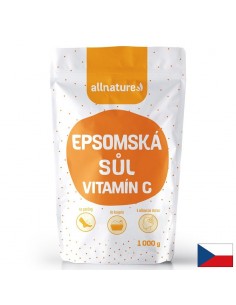 Епсомска сол за вана с витамин C, 1 kg - Козметика