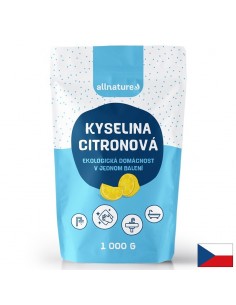 Лимонена киселина за почистване – Разтваря варовик и ръжда, 1 kg - Био препарати за почистване