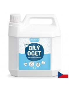 Бял оцет 10 % – Разтваря варовик, 3000 ml