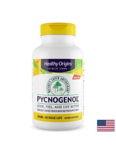 Пикногенол Pycnogenol® – Екстракт от кора на френски морски бор, 150 mg, 60 растителни капсули