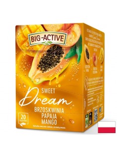 Sweet Dream - Плодов чай с манго, праскова и куркума, 20 филтърни пакетчета х 2 g