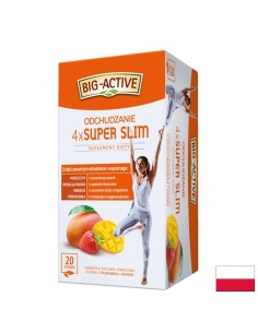 4XSuper Slim – Билков чай с йод за нормален енергиен метаболизъм и нормална когнитивна функция, 20 пакетчета х 2 g