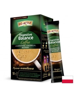 Digestive Balance - Разтворимо кафе с инулин, L-карнитин и глухарче – Ванилия, 10 пакетчета х 10 g