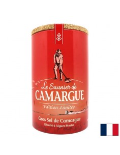 Едра морска сол Le Saunier de Camargue от Камарг, метална кутия, 1 kg