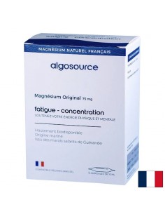 Морски магнезий MagOrigine® – Нервна система и намаляване на умората, 75 mg, 15 ампули х 10 ml