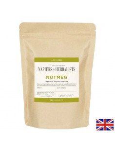 Индийско орехче (Myristica fragrans), 400 mg, 150 капсули - Билки и растителни екстракти