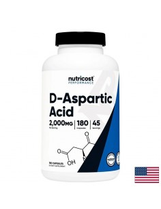 D-аспарагинова киселина, 500 mg, 180 капсули