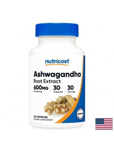 Ашваганда (екстракт от корен), 600 mg, 30 капсули
