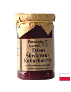 Конфитюр от сливи и ревен, 290 g