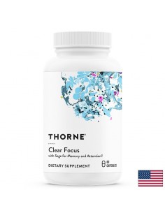 Clear Focus - L-тирозин и екстракт от салвия sageXtra™, 60 капсули