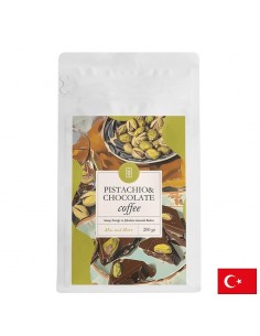 Мляно кафе арабика с аромат на шамфъстък и шоколад, 200 g