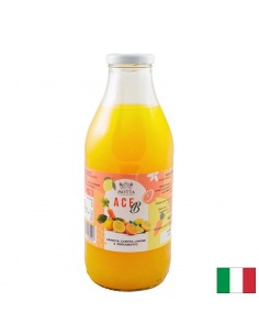 Безалкохолна напитка с портокал, морков, лимон и бергамот, 750 ml
