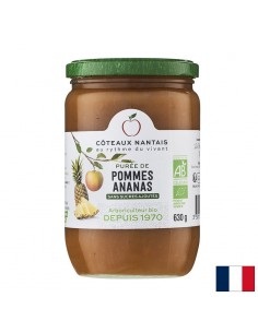 Пюре от ябълки и ананас, БИО, 630 g