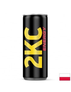2KC Energy - Газирана напитка с таурин и витамини за енергия след прием на алкохол, 250 ml - Витамин C