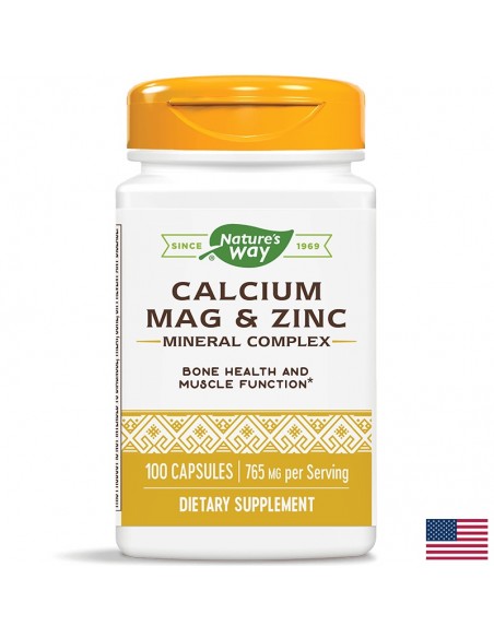 Калций & Магнезий & Цинк 255 mg Nature’s Way - 1
