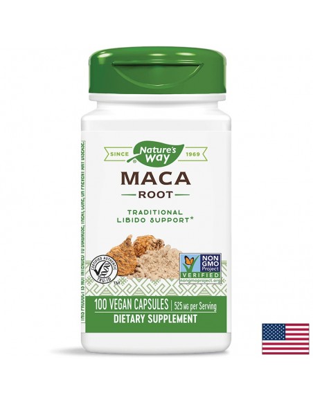 Мака (корен) 525 mg x 100 капс. Nature’s Way - 1