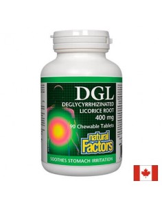 Ди Джи Ел (DGL) / Женско биле (Ликорис) 400 mg Natural Factors - 1 - Язва