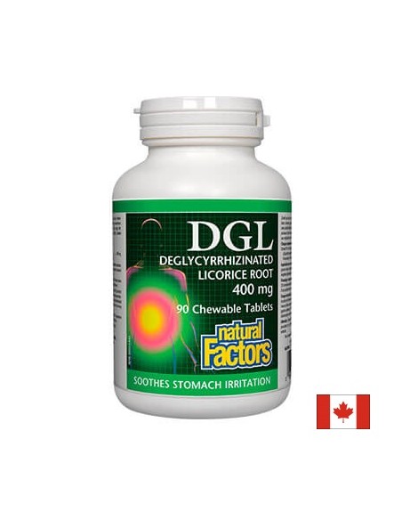 Ди Джи Ел (DGL) / Женско биле (Ликорис) 400 mg Natural Factors - 1