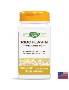 Витамин В2 100 mg Nature’s Way - 1 - Грижа за очи и зрение