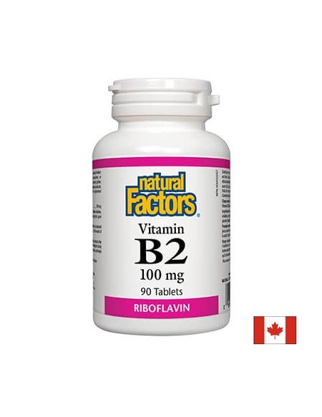 Витамин В2 100 mg Natural Factors - 1